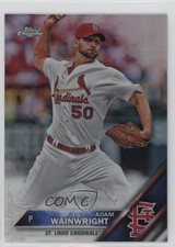 2016 Topps Chrome Refractor Adam Wainwright #67 12jy