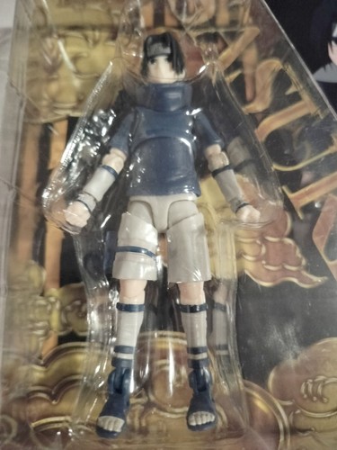 Naruto Ultimate Legends Sasuke Uchiha Action Figure 5" Bandai Namco Sealed New - Picture 2 of 3