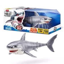 Robo Alive Great White Shark Series 1 by Zuru Battery-Powered Light-Up Toy