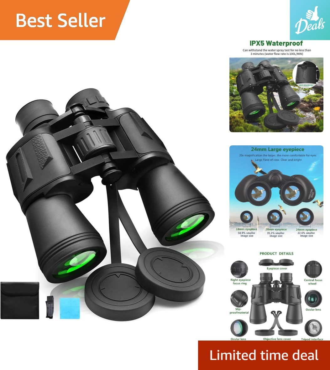 Бинокли и монокуляры 20x50 Compact Waterproof