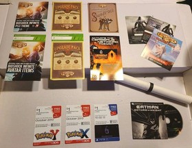 35 Video Game Collectible LOT ArtBook/Steelbook/Soundtrack/Figure/Poster/Sticker