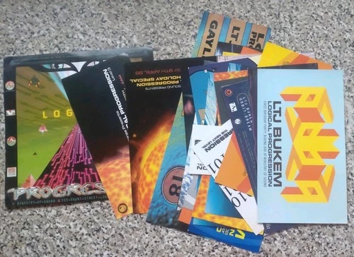 LTJ Bukem - Logical Progression - Rave Flyers