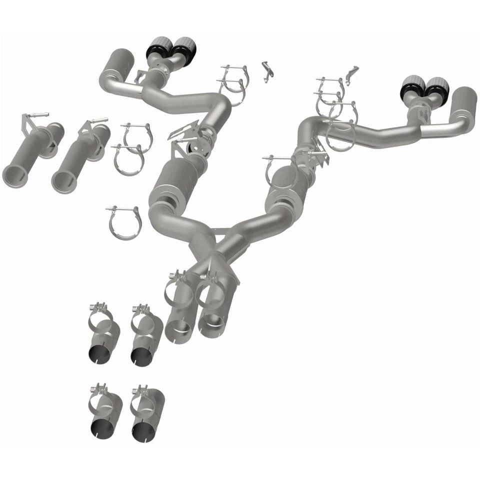 MagnaFlow Performance Exhaust System Kit 19536: 2017-2023 Dodge Challenger Foto 3 de 4