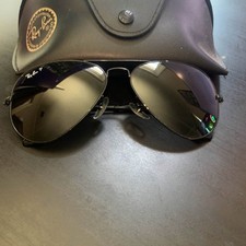 NEW Black RayBan Aviators