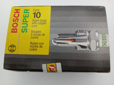 Bosch Super Spark Plugs With Copper Core 7580 HR9DCY Box Of 10 New old stock