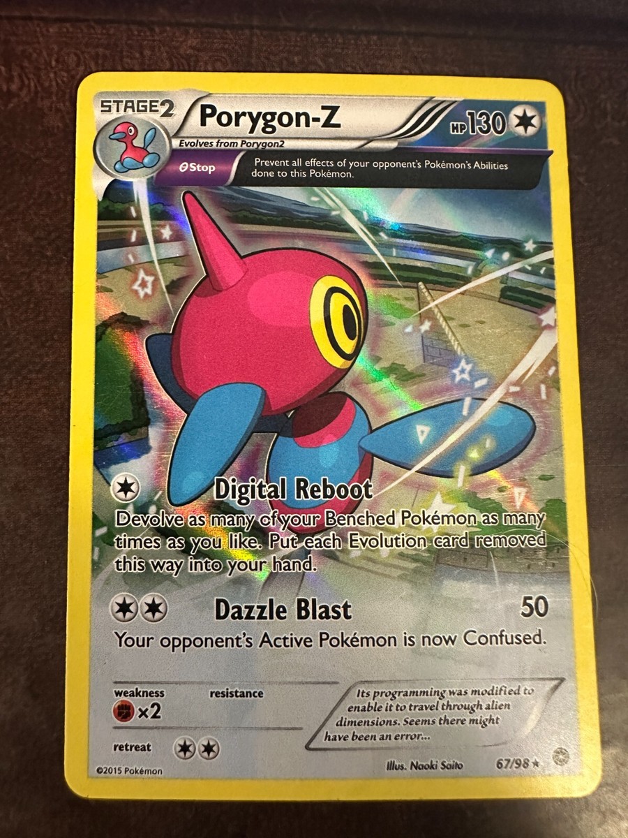 Porygon-Z 67/98 XY - Ancient Origins Reverse Holo for sale