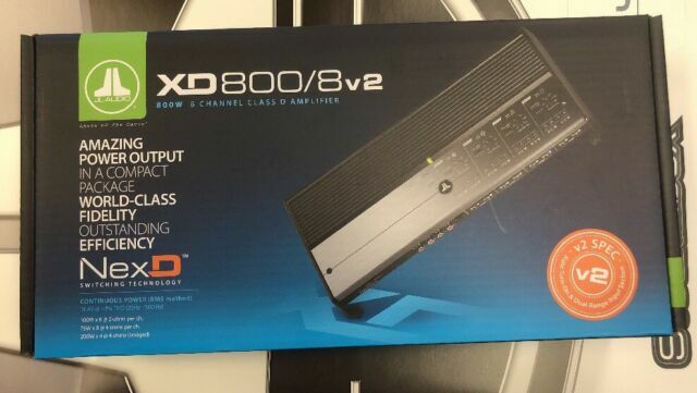 JL Audio XD800/8V2 8-Channel Car 