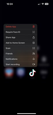 Apple iPhone 15 with TIK TOK App Installed - 128GB - Blau