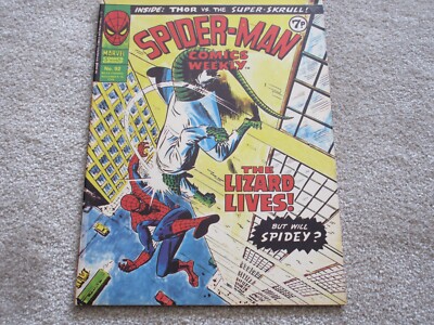 Spider-Man Comic Weekly # 92 Marvel UK comics, November 16th 1974 , Fine
