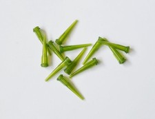 150pcs 14Gauge Olive  TT Liquid dispenser Needles plastic tapered tips