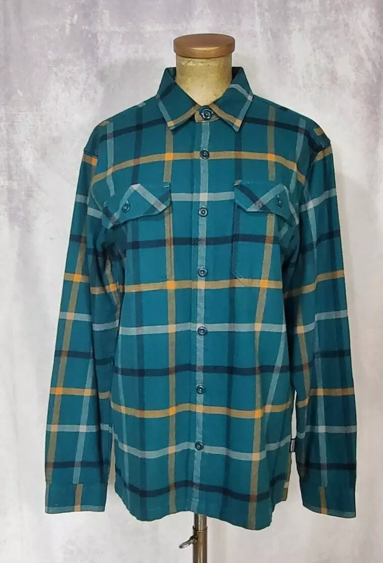 Patagonia long sleeve fjord flannel shirt shop