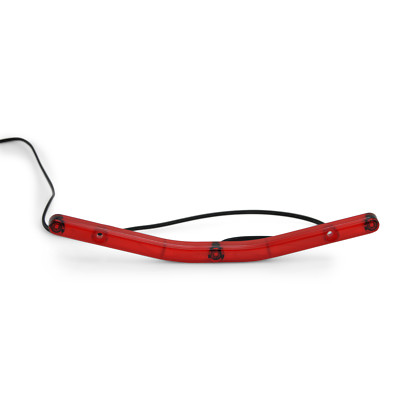 Submersible Red LED ID Light Bar Submersible For Boat Trailer V-Bend Crossmember