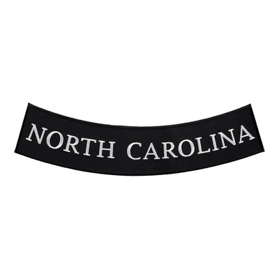 North Carolina State Bottom Rocker Patch, U.S. 50 States Patches | eBay
