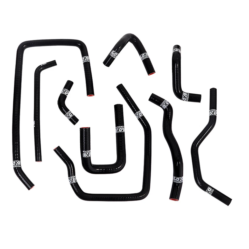 Silicone Radiator Hose Kit Fits For Subaru Impreza WRX/STI/GDA/GDB EJ207 02-06 - Image 4 of 4