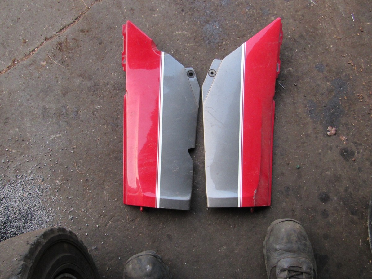 パーツ SIDE WORK 1991 kawasaki zx600 c ninja side covers left right cover fairing