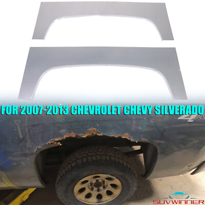 for 2007-2013 Chevrolet Chevy Silverado Upper Rear Wheel Arch Skin Repair Panels