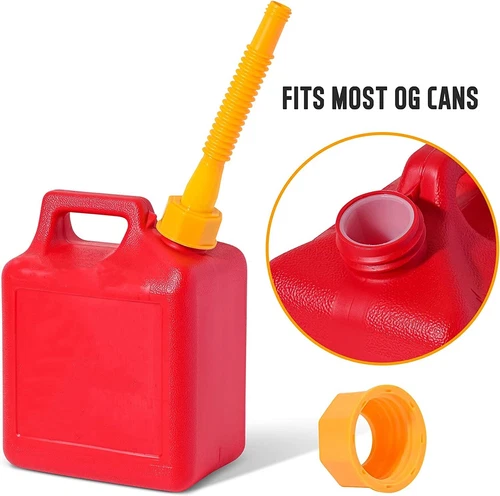 4X Replacement Gas Can Spout Nozzle Vent Kit for Plastic Gas Cans Old Style Caps - Picture 12 of 13