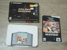 Thumbnail of ebay&reg; auction 133148703446 | Star Wars Episode I Racer für Nintendo 64 N64 *OVP*