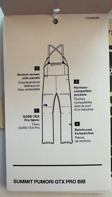 The North Face Pumori Gore-Tex Bib Pants Men's Summit Series Bibs