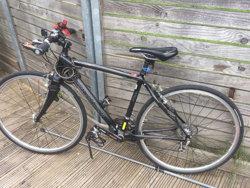 specialized sirrus hybrid bike FULLY CARBON every Part REDUCED due To Mark