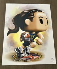 Caitlin Clark Indiana Fever WNBA Basketball  18x24 funko Style Poster