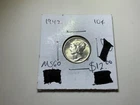 1942 United States Mercury Dime 10c
