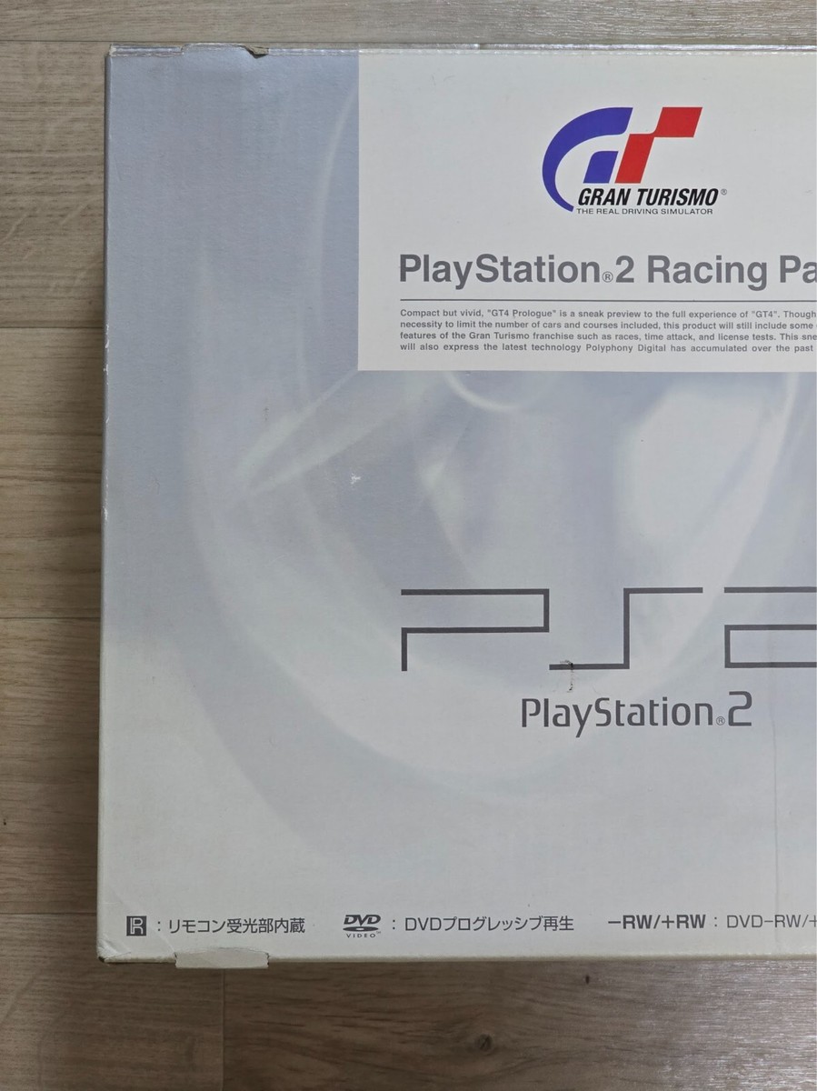 SONY PS2 PlayStation 2 SCPH-55000 GT White Console NTSC-J Japan