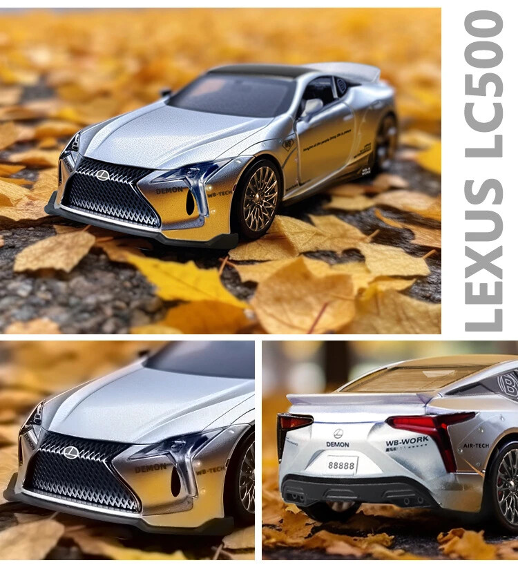 1:32 Lexus LC500 Alloy Sports Car Model Diecast Metal Toy Racing