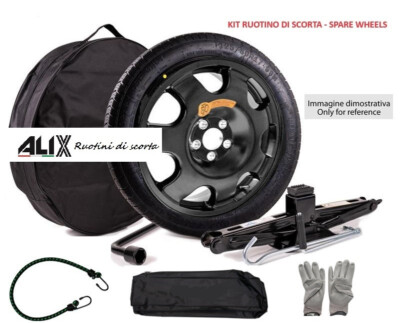 Ersatzrad für FORD MUSTANG MACH-E GT 2021+ Schwarz 145/80R18 5x108 4J ET10 109M