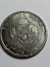Fun Time USA Action Token Arcade Token Brooklyn New York Obsolete, Retired #pz1