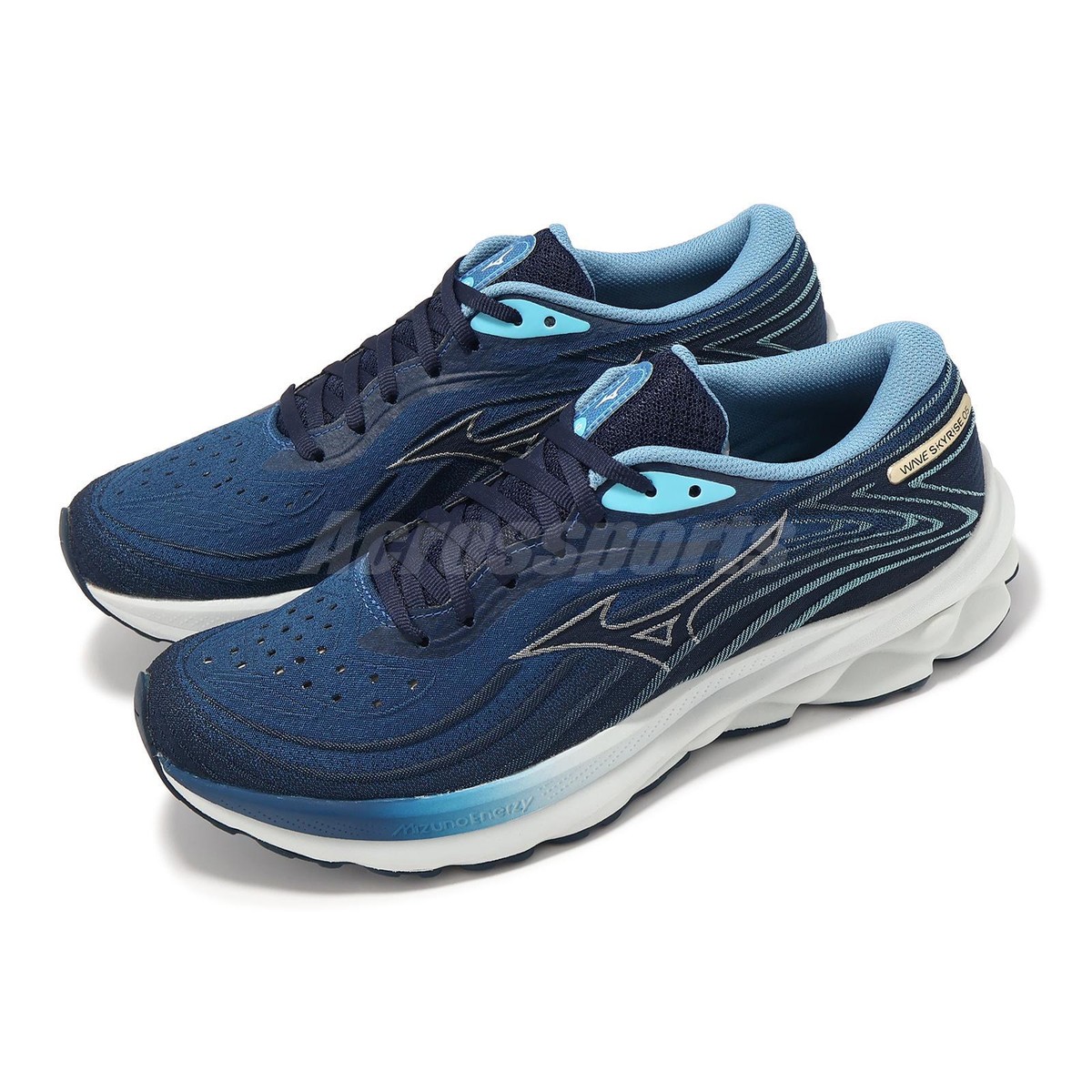 Mizuno Gray and Blue Athletic Shoes Mizuno MXR Sport Sneaker » Buy online now! main image 3