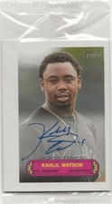 KAHLIL WATSON 2022 Heritage Minor League Box Topper PIN-UP autograph 18/25 RARE!