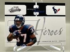 2005 Absolute Memorabilia Absolute Heroes AH5 Domanick Davis /250 Houston Texans