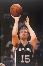 12) Matt Bonner signiert Basketball NBA Gro&szlig;foto Unterschrift Autogramm signed