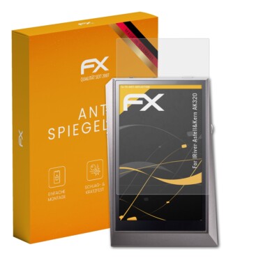 atFoliX 3x Displayfolie für IRiver Astell&Kern AK320 Schutzfolie matt&stoßfest