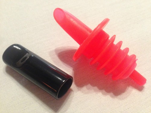 18 Finger Tip Grip Bar Liquor Bottle Measured Pour Spout Dust Cap Cover Pourer Y - 第 6/11 張圖片