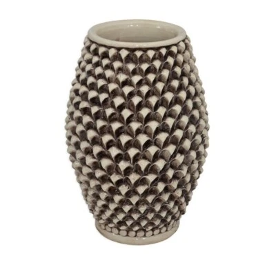 Zapfen Sizilien Vase Fass Blumen Keramisch Handarbeit Ornament Vasen Neu - Bild 1 von 4