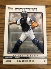 Brandon Inge 2009 Topps Ticket To Stardom Tigers #82   *A689*