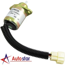 New 12V Fuel Shut Off Shutdown Solenoid For Kubota Yanmar Synchro Start SA4569T