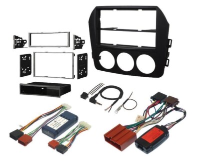 InCarTec FK-377 Mazda MX-5 09-15 Single Double Din Complete Stereo Fitting Kit