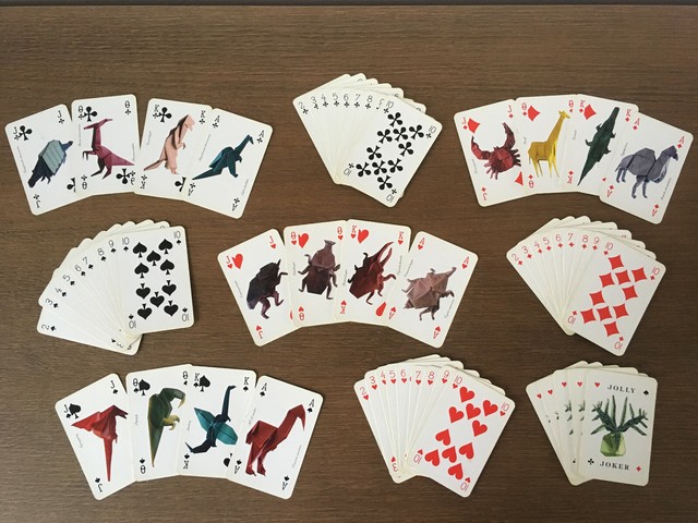 Playing Cards Featuring Origami Designs EBay