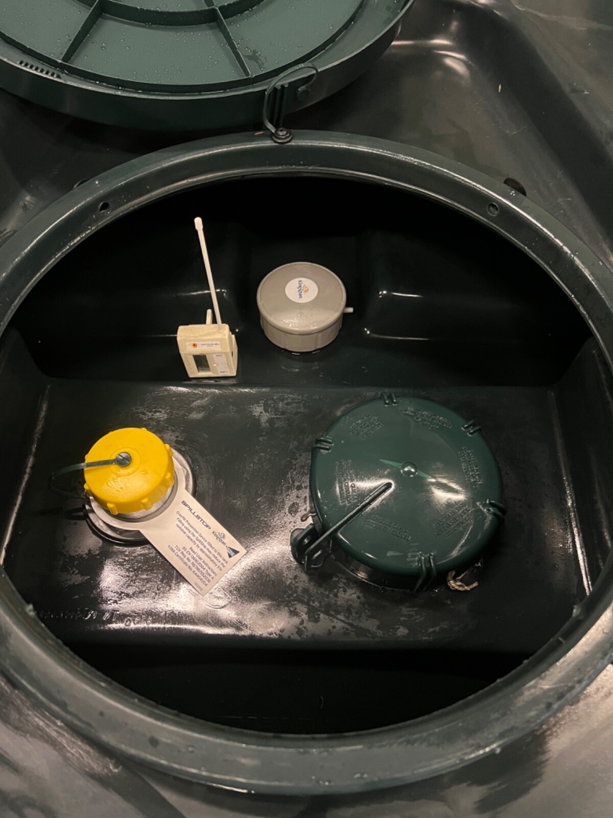 Titan ESLP1200B Bunded oil tank with electronic watchman eBay