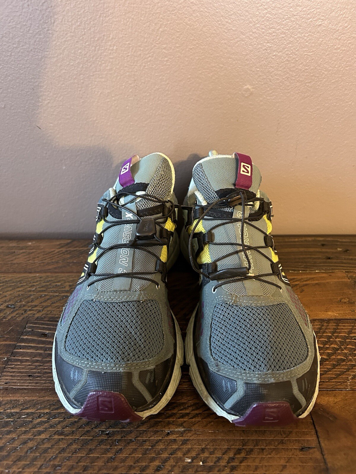 Scarpe da trail running Salomon X Mission 3 donna taglia 9 5 nero verde 402382