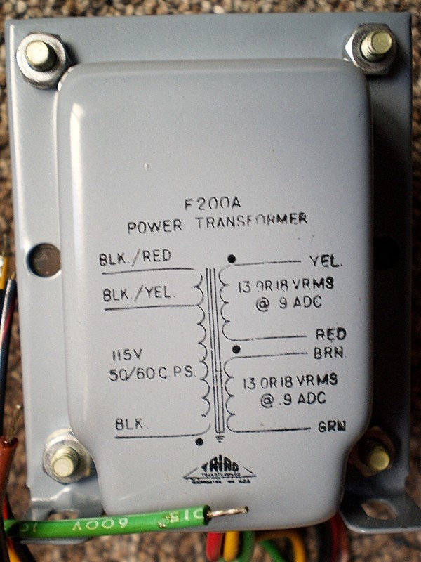 Moog Modular System Power Transformer  for Models 909 and 910 Power Supplies NOS