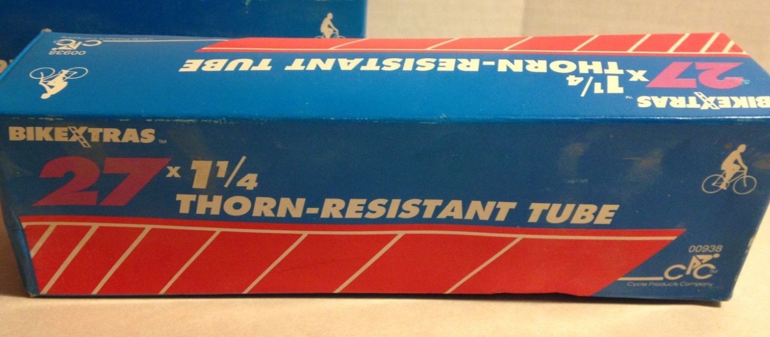 1990 Bikextras 27x1 1/4" Thorn Resistan Bicycle Tubes new in bx (m) eBay