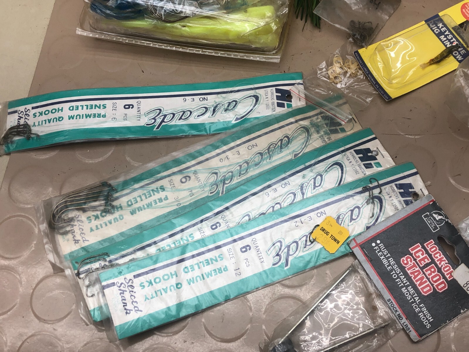 Fishing Tackle Lot mixed misc hooks/lures/rigs eBay