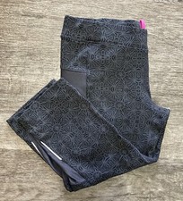 Athleta Athletic Cropped Yoga Pants Women  s Size Small Gray Leggings