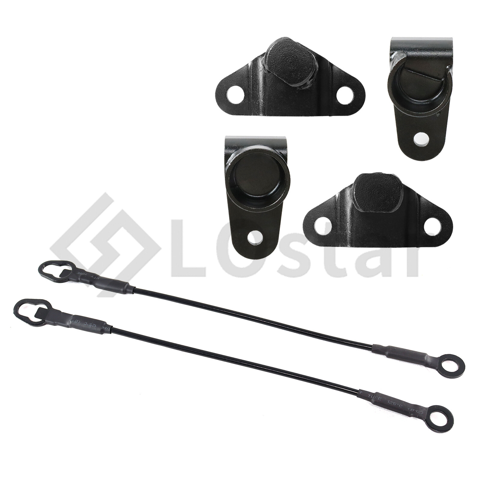 Tailgate Hinges Cables Repair Kit Fits 9906 Silverado GMC Sierra 1500