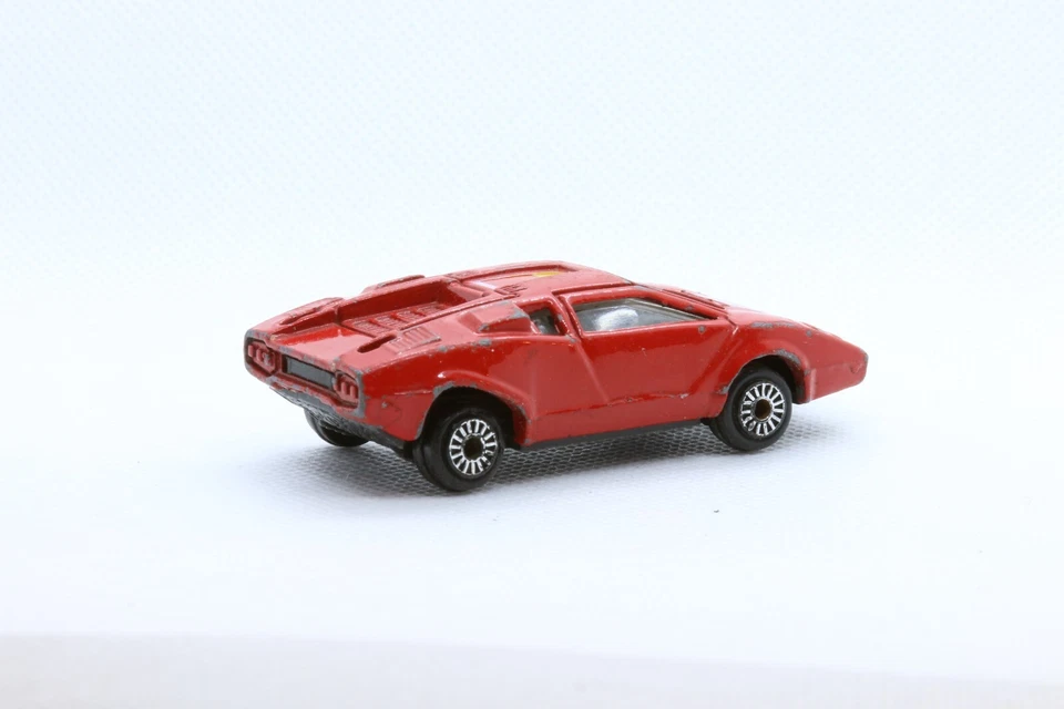 ZEE TOYS ZYLMEX LAMBORGHINI COUNTTACH VERMELHO D61 DÉCADA DE 1970 DÉCADA DE 1980 HTF VINTAGE - Imagem 4 de 4