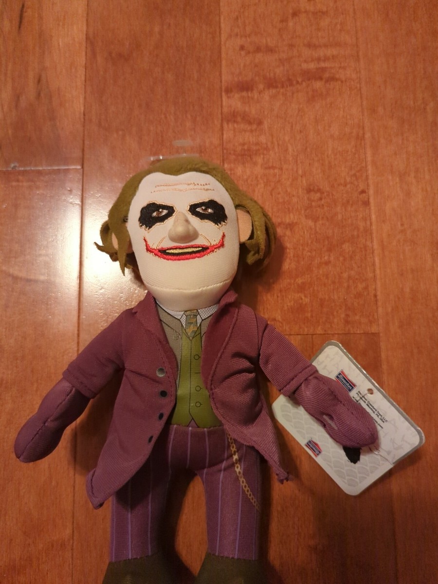 Joker Dark Knight Bleacher Creatures Plush Toy Doll NEW WITH TAGS